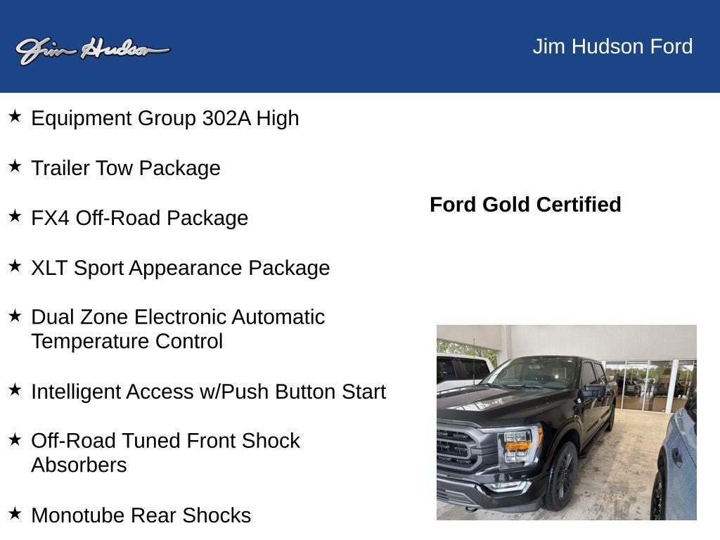 Certified 2022 Ford F150 XLT w/ Equipment Group 302A High AWD/4WD image 11
