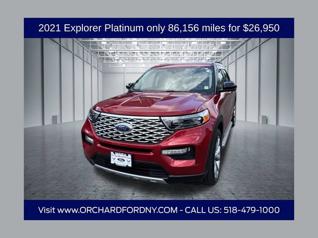 Certified 2021 Ford Explorer Platinum w/ Equipment Group 601A