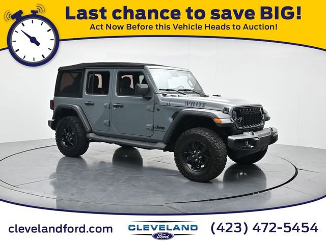 Used 2024 Jeep Wrangler Unlimited Sport AWD/4WD 360° Tour