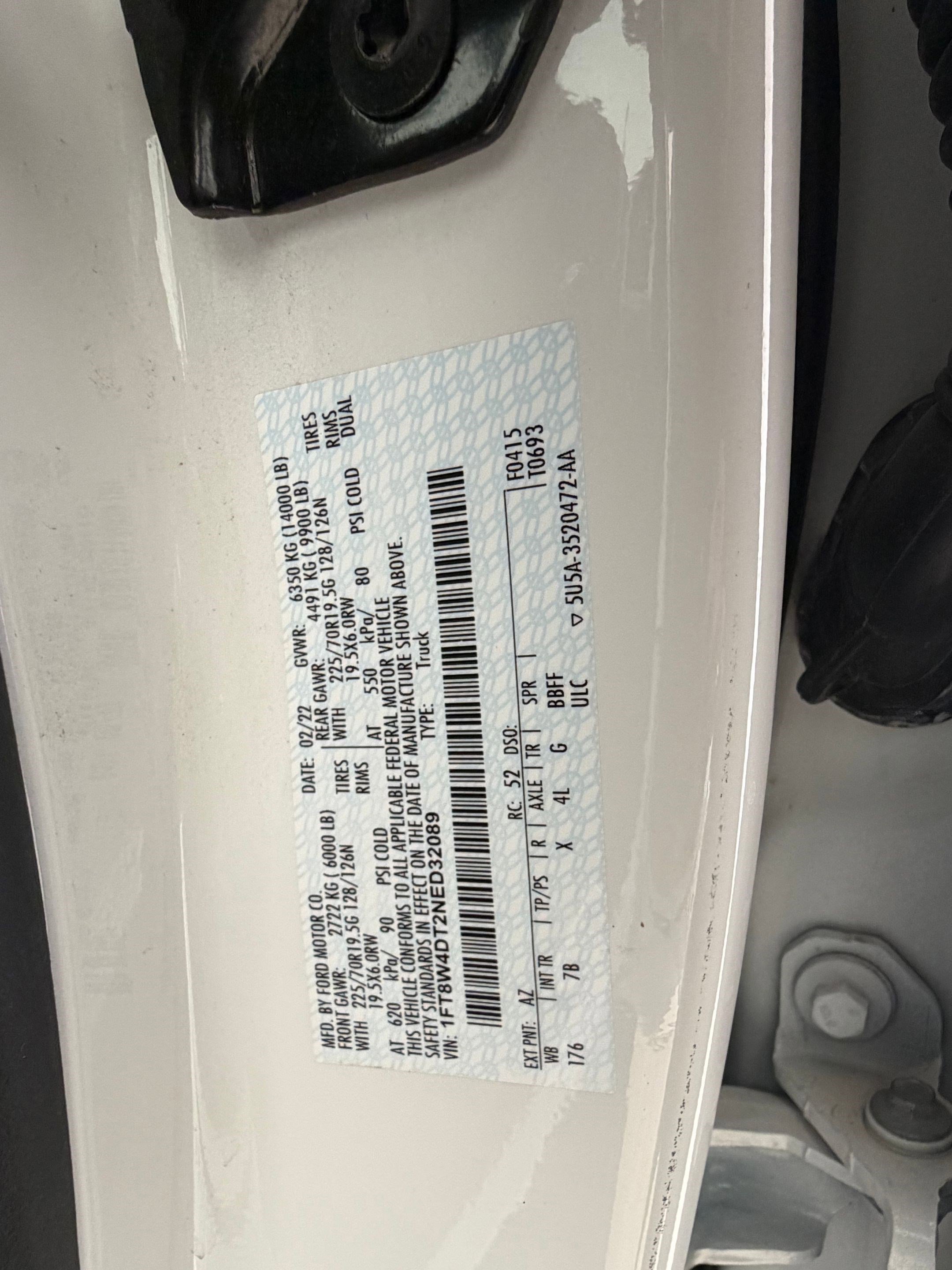 Certified 2022 Ford F450 Platinum w/ FX4 Off-Road Package image 22