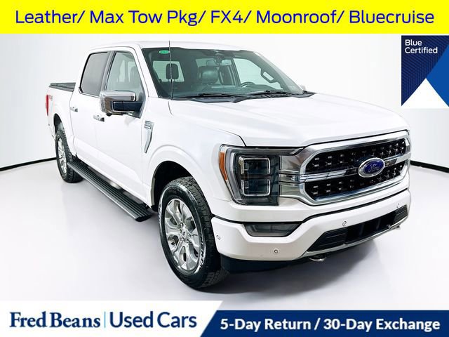 Certified 2023 Ford F150 Platinum w/ Equipment Group 701A High