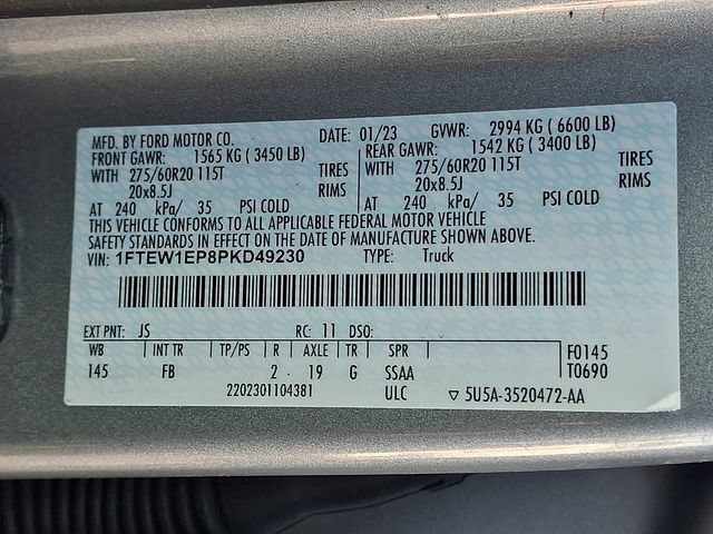 Certified 2023 Ford F150 4x4 SuperCrew image 29