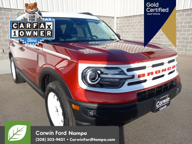 Certified 2023 Ford Bronco Sport Heritage