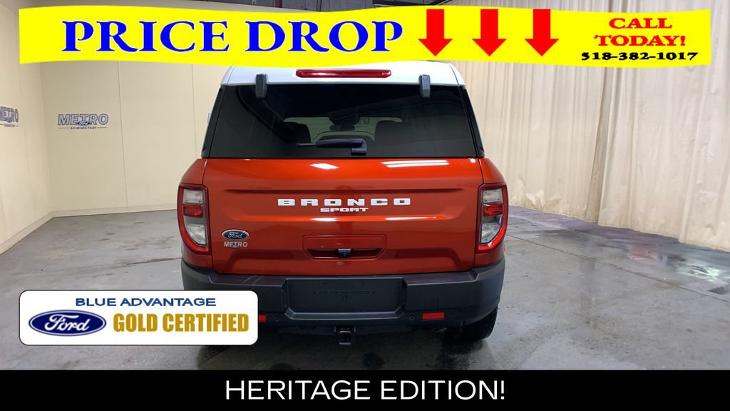 Certified 2024 Ford Bronco Sport Heritage w/ Heritage Convenience Package AWD/4WD image 4