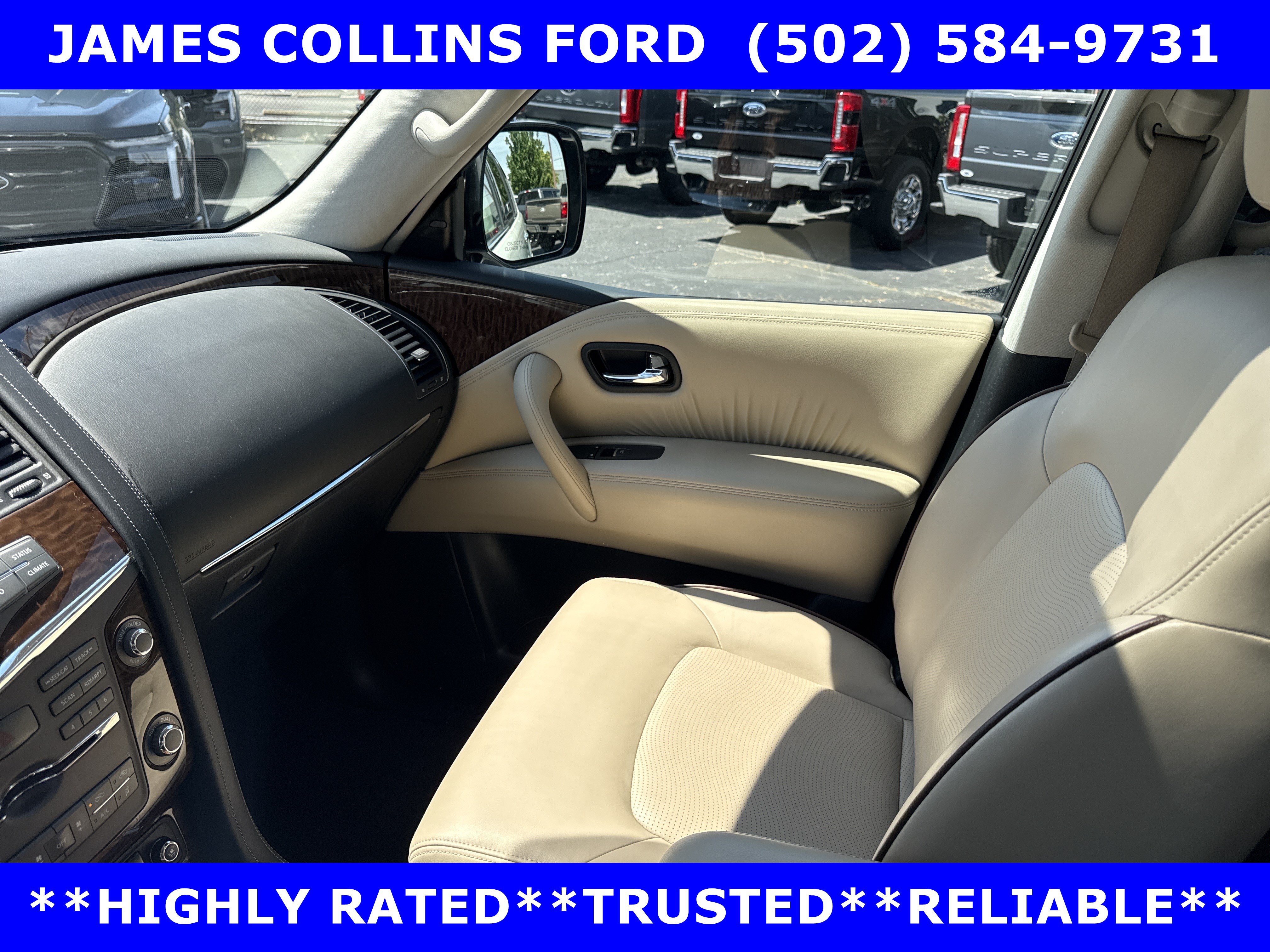 Used 2019 Nissan Armada Platinum w/ Captain's Chairs Package AWD/4WD image 32