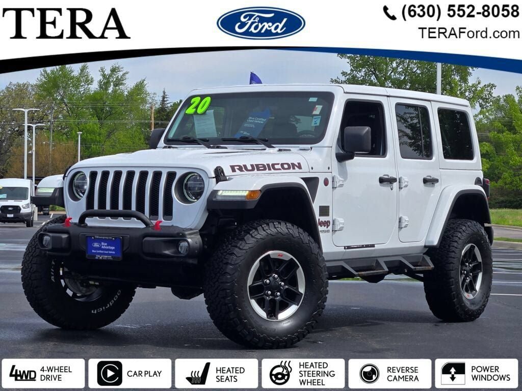 Used 2020 Jeep Wrangler Unlimited Rubicon