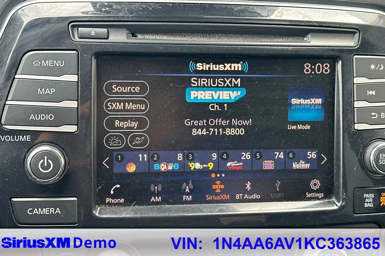 Used 2019 Nissan Maxima SR w/ Premium Package FWD image 26
