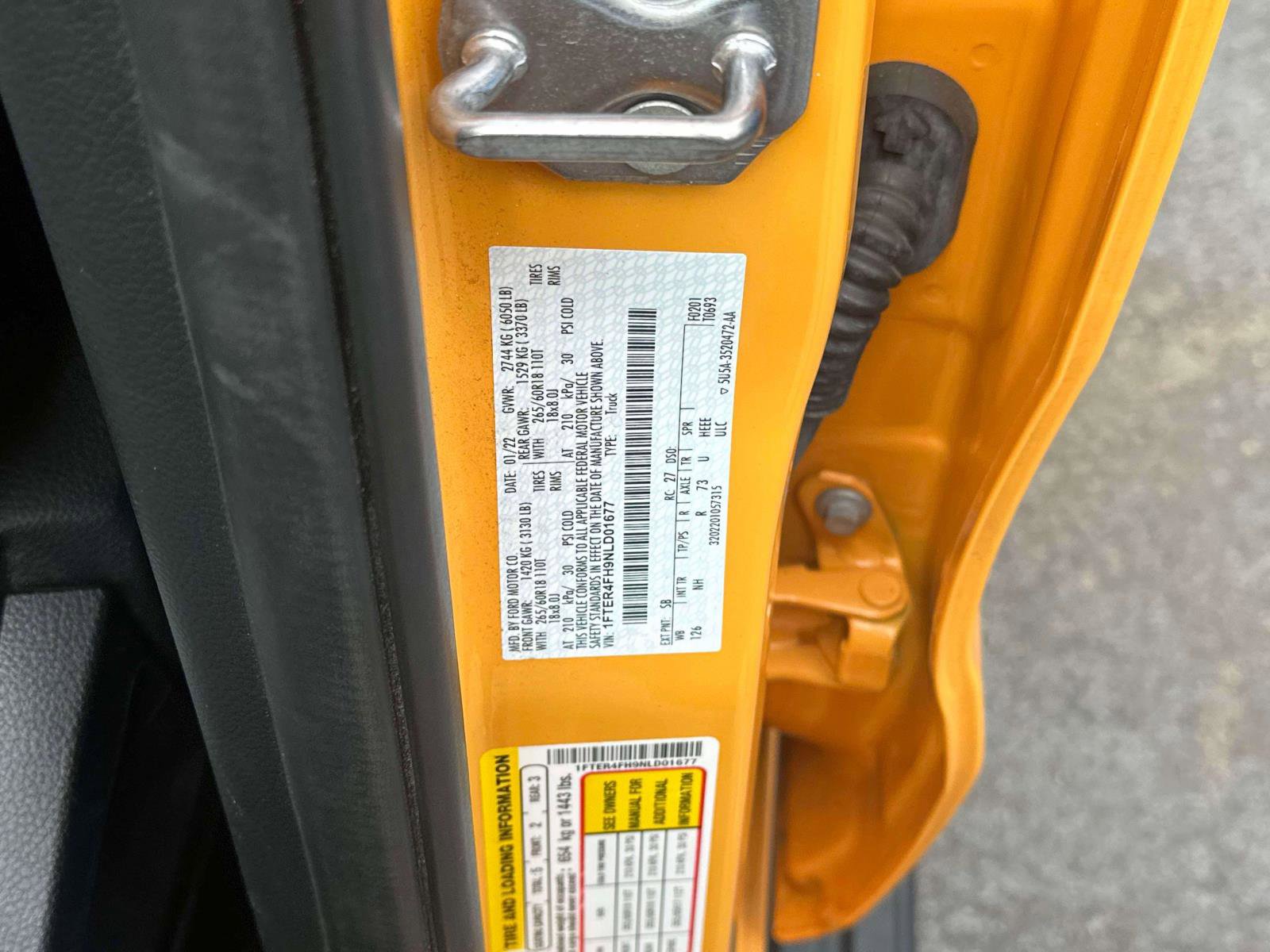 Certified 2022 Ford Ranger Lariat w/ Equipment Group 501A High image 19