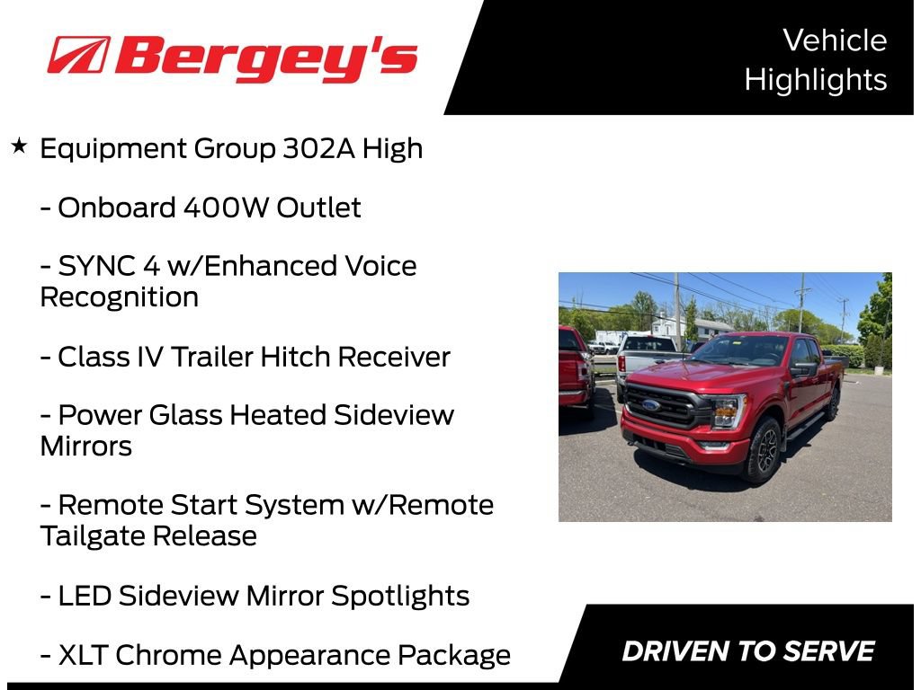 Certified 2022 Ford F150 XLT w/ Equipment Group 302A High AWD/4WD image 5