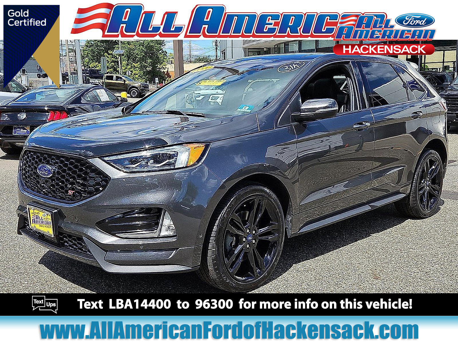 Certified 2020 Ford Edge ST w/ Equipment Group 401A