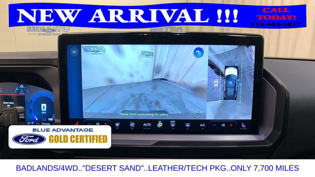 Certified 2025 Ford Bronco Sport Badlands w/ Badlands Tech Package image 39