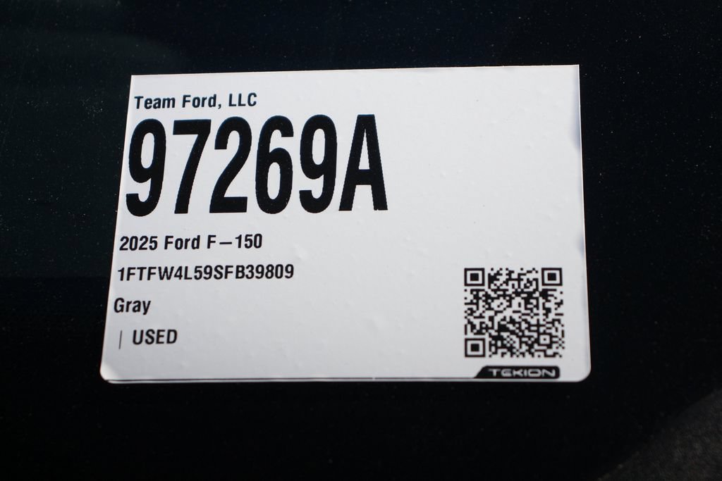 Certified 2025 Ford F150 Tremor w/ Bed Utility Package AWD/4WD image 30