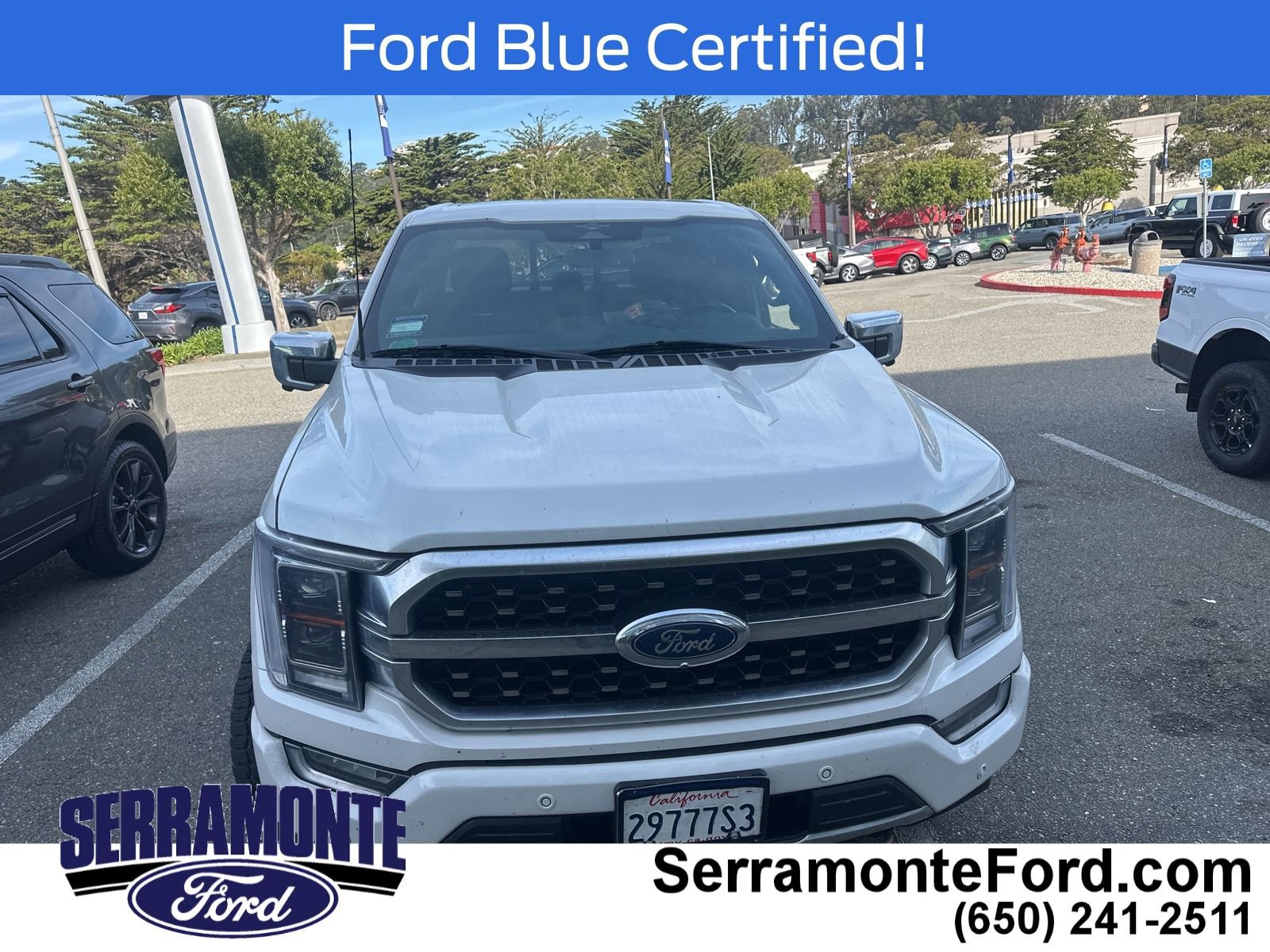 Certified 2023 Ford F150 Platinum w/ Equipment Group 701A High image 2
