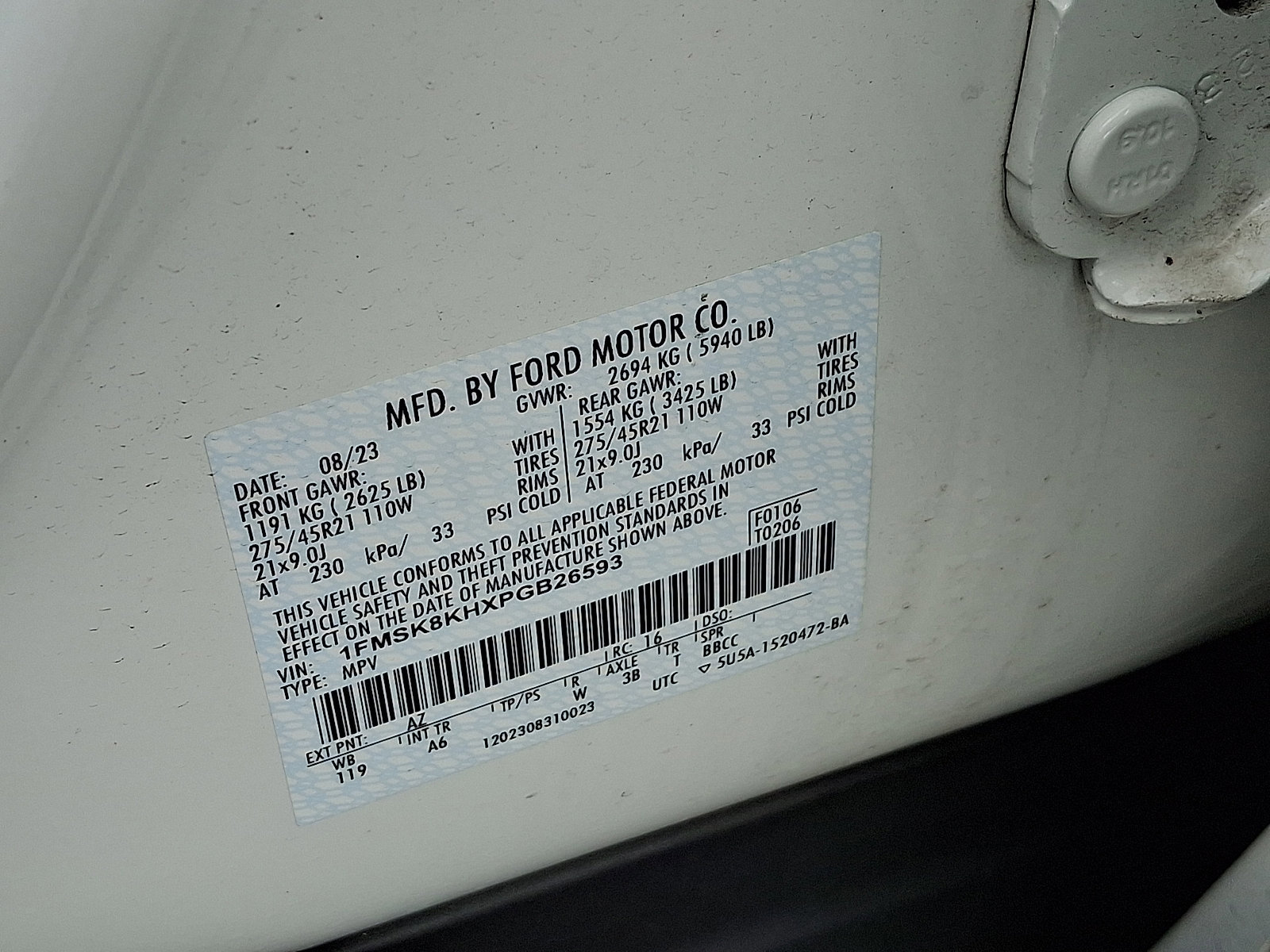 Certified 2023 Ford Explorer ST-Line w/ Class IV Trailer Tow Package image 29