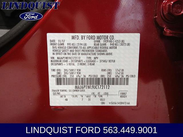 Certified 2018 Ford EcoSport Titanium AWD/4WD image 24
