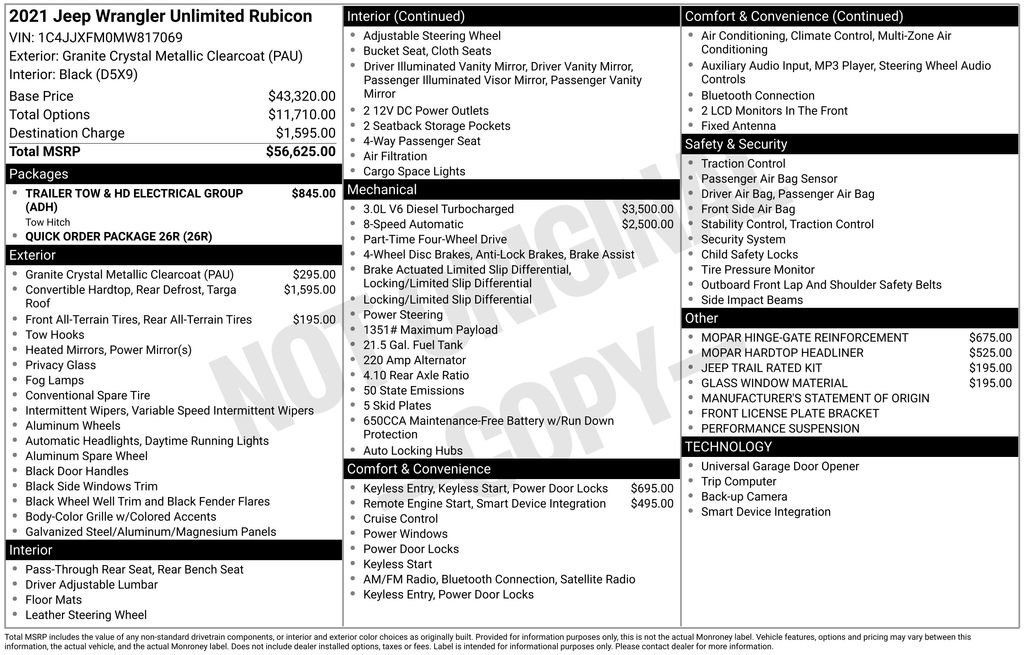 Used 2021 Jeep Wrangler Unlimited Rubicon image 4