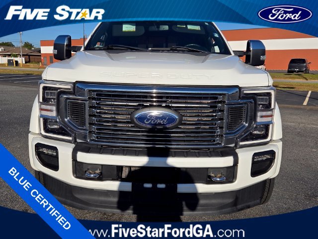 Certified 2021 Ford F450 Platinum w/ FX4 Off-Road Package AWD/4WD image 2