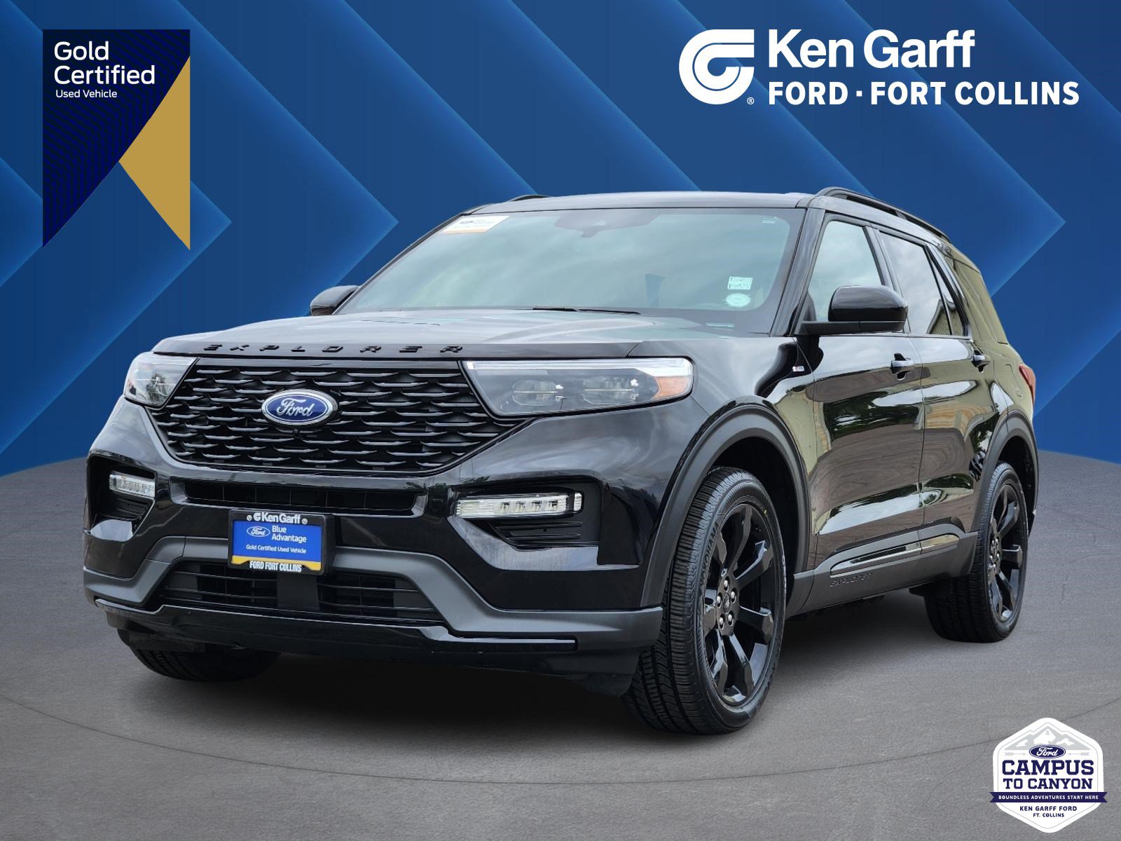 Certified 2023 Ford Explorer ST-Line w/ Class IV Trailer Tow Package