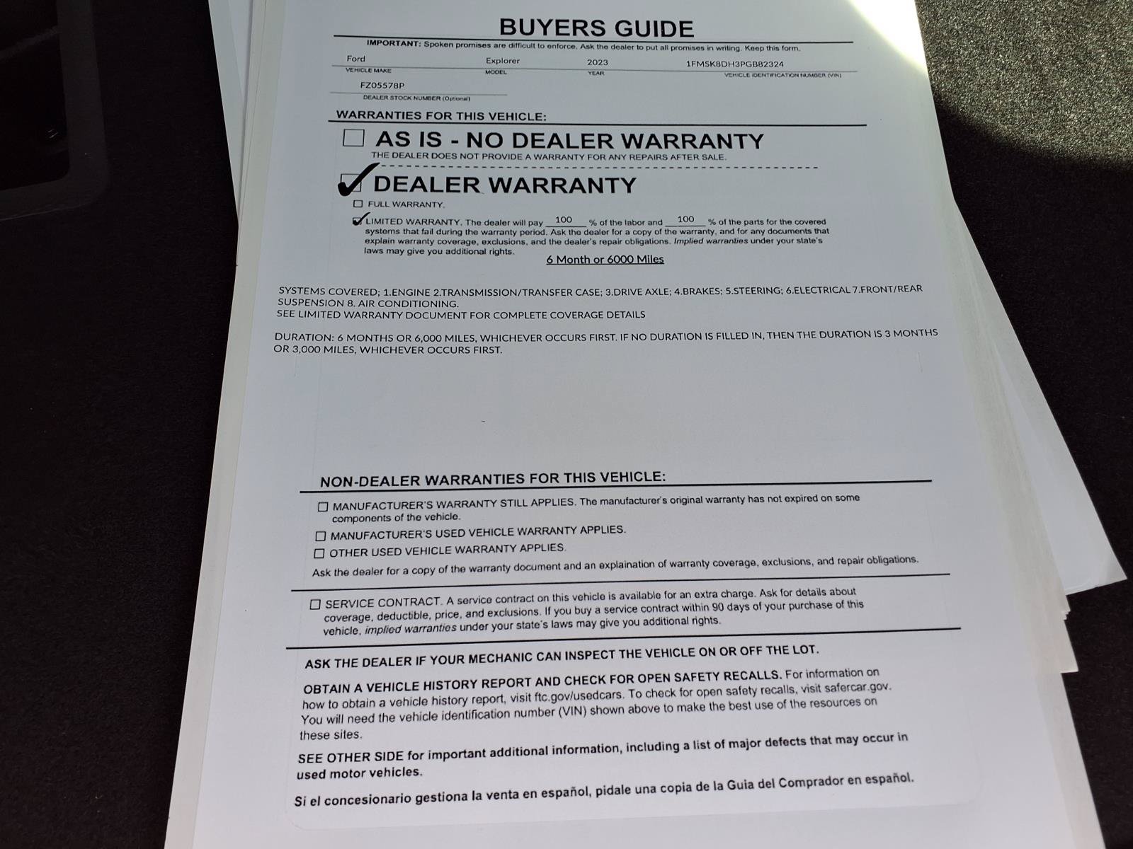 Certified 2023 Ford Explorer XLT w/ Equipment Group 202A AWD/4WD image 30