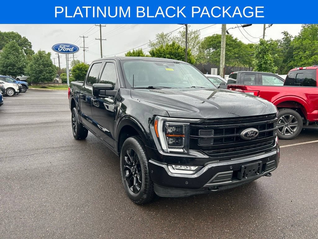 Certified 2023 Ford F150 Platinum w/ Equipment Group 701A High AWD/4WD image 3