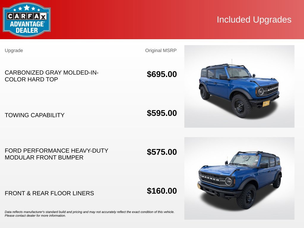 Certified 2022 Ford Bronco Black Diamond AWD/4WD image 14