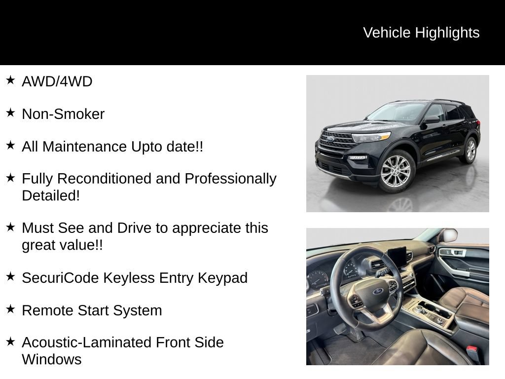 Certified 2023 Ford Explorer XLT w/ Equipment Group 202A AWD/4WD image 17