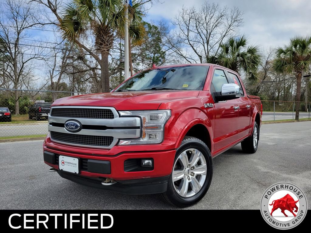 Certified 2020 Ford F150 Platinum w/ Equipment Group 701A Luxury image 1