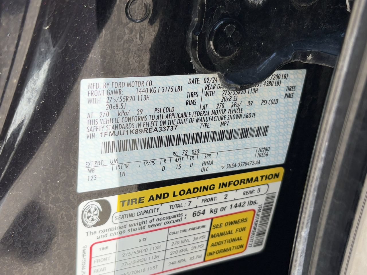 Certified 2024 Ford Expedition Limited RWD image 34