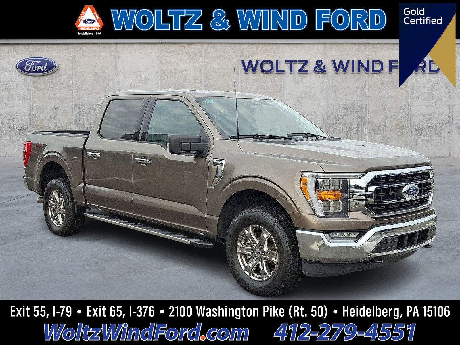 Certified 2023 Ford F150 XLT w/ Equipment Group 302A High image 1