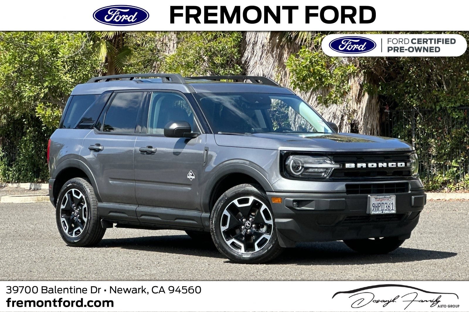 Certified 2023 Ford Bronco Sport Outer Banks