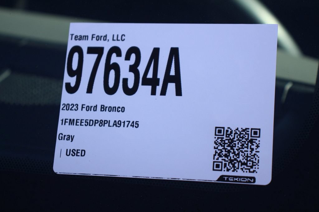 Certified 2023 Ford Bronco Badlands AWD/4WD image 30
