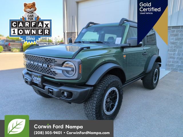 Certified 2023 Ford Bronco Badlands w/ Sasquatch Package AWD/4WD image 9