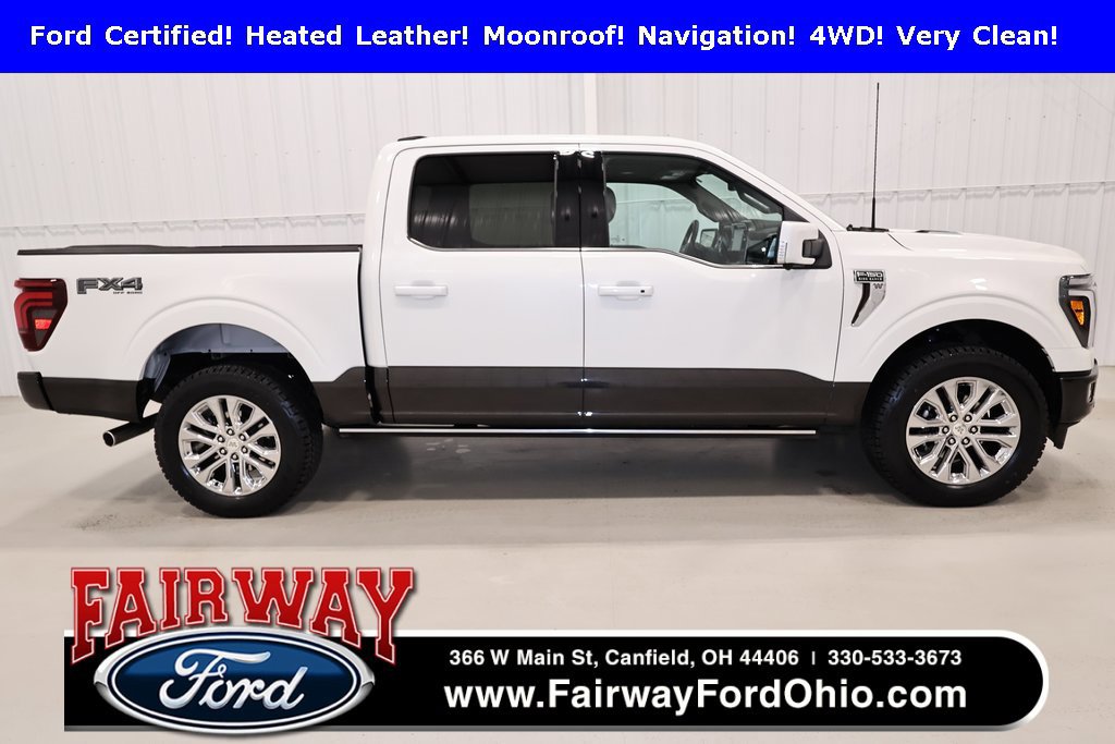 Certified 2024 Ford F150 King Ranch w/ FX4 Off-Road Package image 8