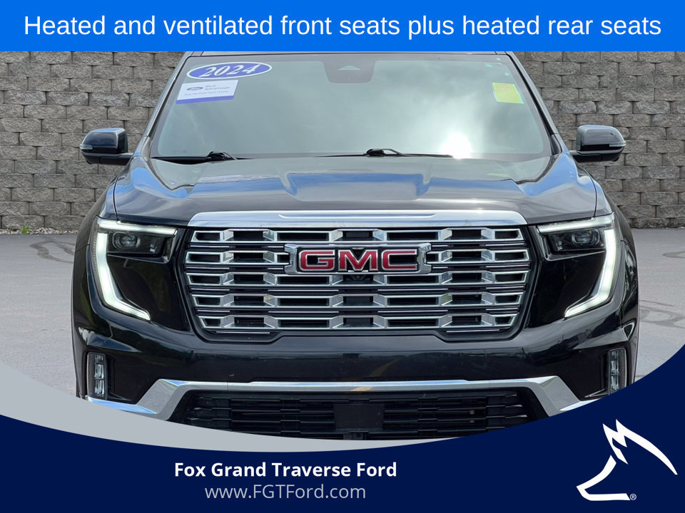 Used 2024 GMC Acadia Denali w/ LPO, Floor Liner Package AWD/4WD image 36