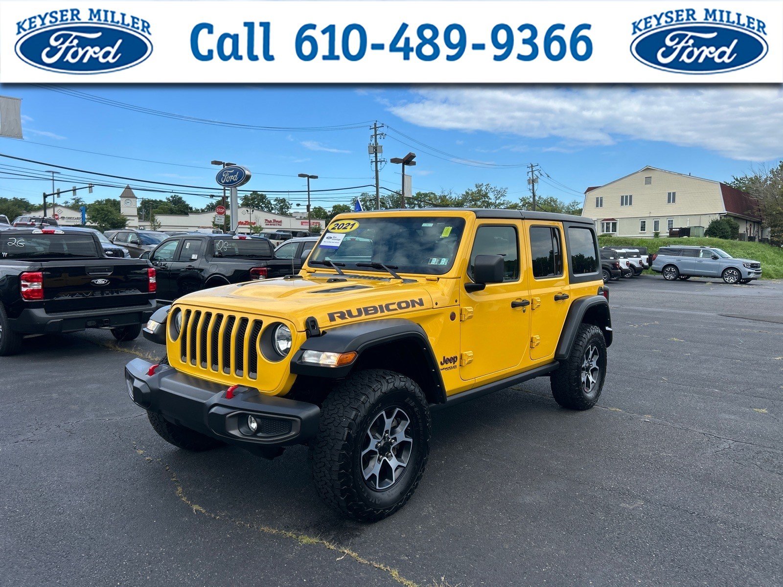 Used 2021 Jeep Wrangler Unlimited Rubicon w/ Cold Weather Group AWD/4WD image 1