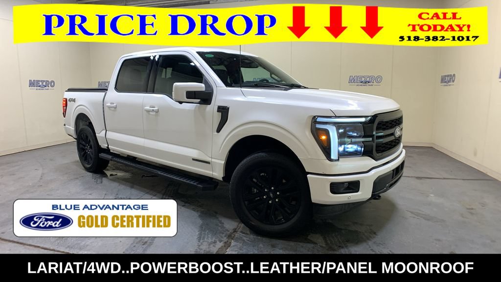 Certified 2025 Ford F150 Lariat w/ Equipment Group 502A High