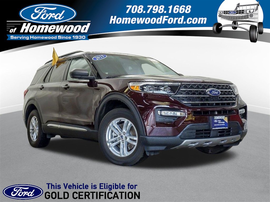 Certified 2022 Ford Explorer XLT w/ Equipment Group 202A image 1