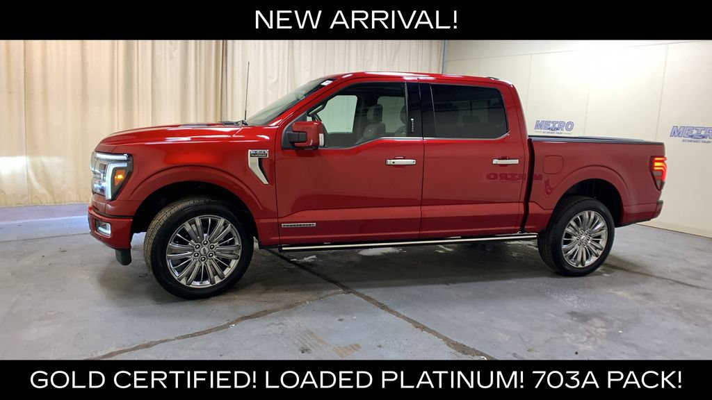Certified 2024 Ford F150 Platinum w/ Equipment Group 703A Plus AWD/4WD image 6