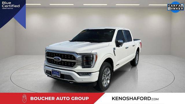 Certified 2021 Ford F150 Platinum w/ Equipment Group 701A High AWD/4WD image 1