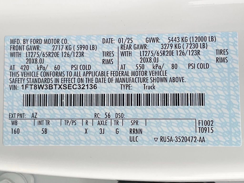 Certified 2025 Ford F350 Lariat w/ Black Appearance Package image 78