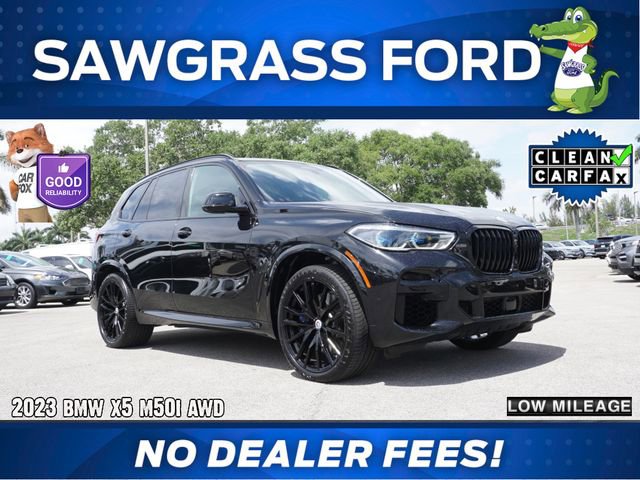 Used 2023 BMW X5 M50i w/ Executive Package AWD/4WD image 1