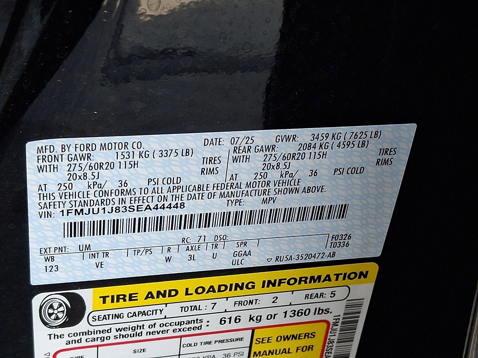 Certified 2025 Ford Expedition Active AWD/4WD image 26