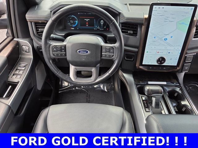 Certified 2023 Ford F150 Lightning Lariat w/ Max Trailer Tow Package image 12