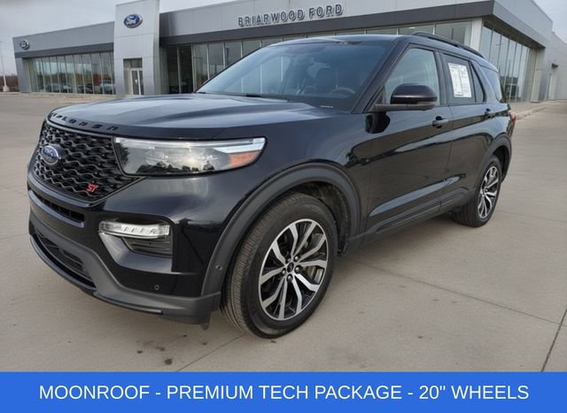 Certified 2020 Ford Explorer ST w/ Premium Technology Package AWD/4WD image 1