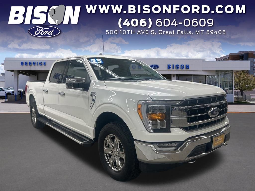 Certified 2023 Ford F150 Lariat w/ FX4 Off-Road Package AWD/4WD image 1