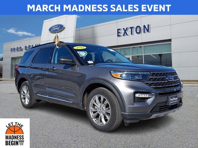 Certified 2022 Ford Explorer XLT w/ Equipment Group 202A