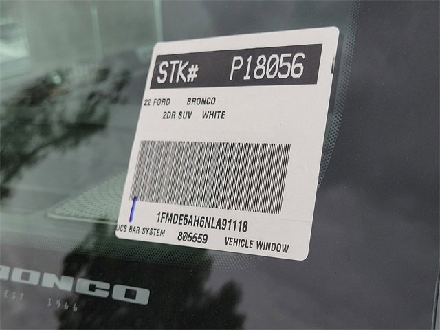 Certified 2022 Ford Bronco 2-Door image 28