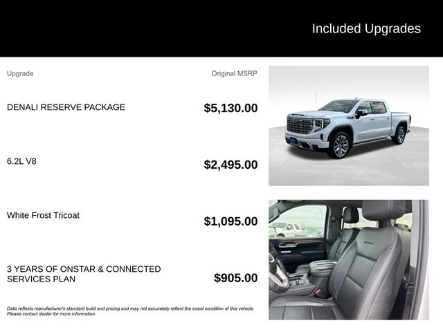 Used 2022 GMC Sierra 1500 Denali w/ Denali Reserve Package AWD/4WD image 5