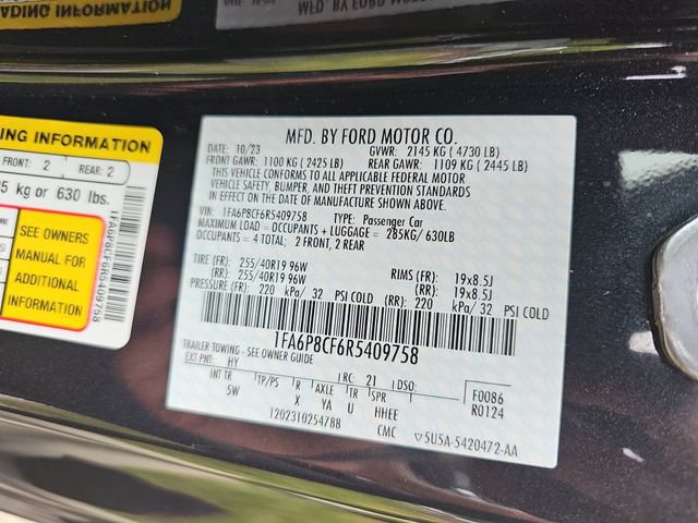 Certified 2024 Ford Mustang GT Premium RWD image 33