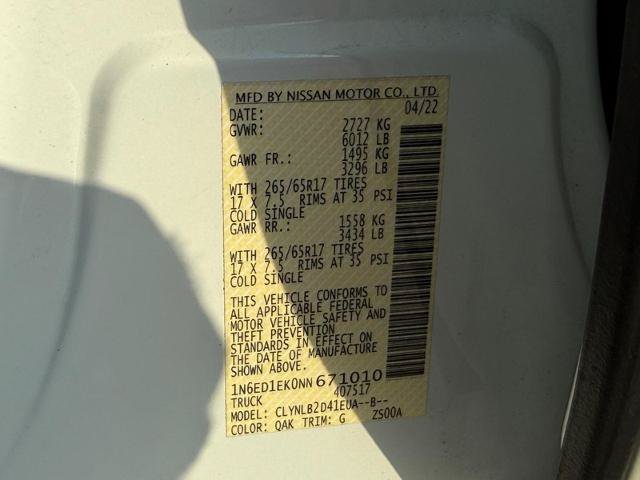Used 2022 Nissan Frontier SV AWD/4WD image 25